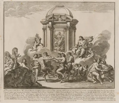 The Prima Macchina for the Chinea of 1749: The Temple of Peace
