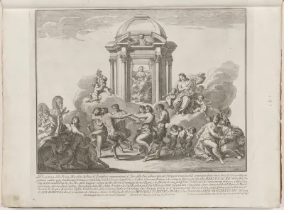 The Prima Macchina for the Chinea of 1749: The Temple of Peace