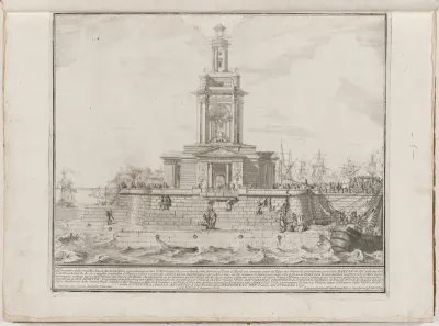 The Prima Macchina for the Chinea of 1750: The New Pier of Naples