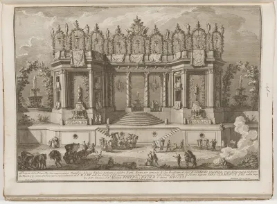 The Prima Macchina for the Chinea of 1761: The Salubrious Baths