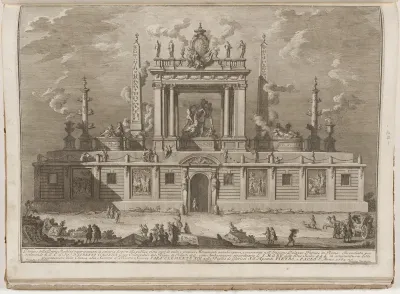 The Prima Macchina for the Chinea of 1762: The Farnese Bull and Other Antiquities from Palazzo Farnese