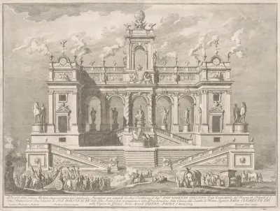 The Prima Macchina for the Chinea of 1764: A Capitol Building