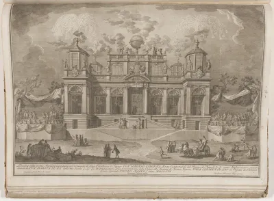 The Prima Macchina for the Chinea of 1770: An Roman Building for Commerce