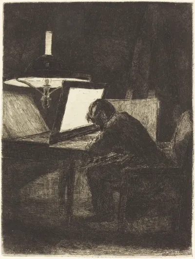 The Printmaker (Le Graveur)