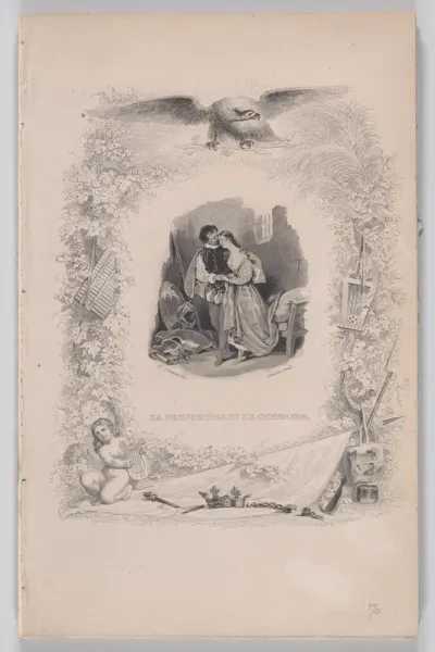 The Prisonor and the Knight, from "The Complete Works of Béranger"
