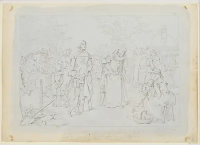 The Procession, from Nathaniel Hawthorne's "The Scarlet Letter"