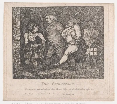 The Procession (Picturesque Beauties of Boswell, Part the Second)
