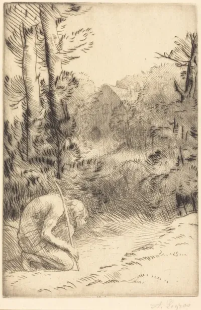 The Prodigal Son, 2nd plate (L'enfant prodigue)