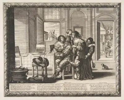 The Prodigal Son in a House of Ill Repute (L'Enfant prodigue dans une maison de débauche, version couvert)