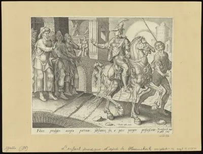 The Prodigal Son Leaving His Father's House