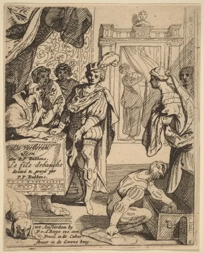 The Prodigal Son Receiving His Patrimony