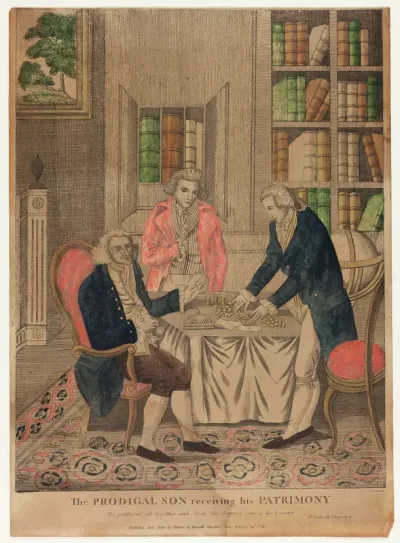 The Prodigal Son Receiving His Patrimony