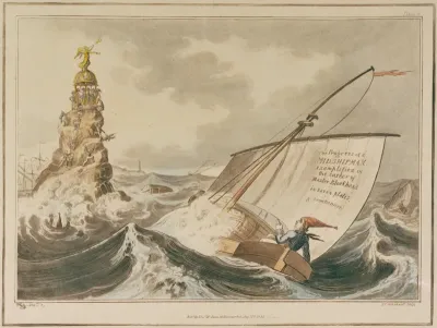 The Progress of a Midshipman exemplified in the career of Master Blockhead in seven plates and Frontispiece