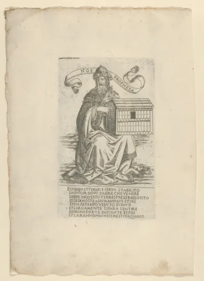 The Prophet Noah, from Prophets and Sibyls
