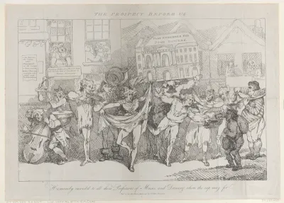 The Prospect Before Us, Humanely Inscrib'd to all those Professors of Music and Dancing Whom the Cap May Fit