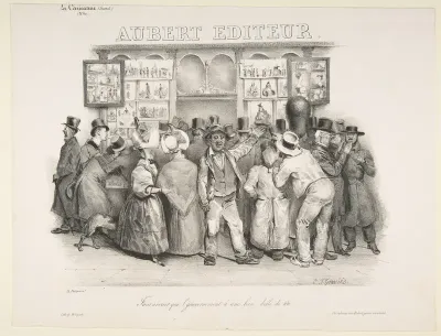 The Publisher Aubert (You must admit the government has a comic appearance)