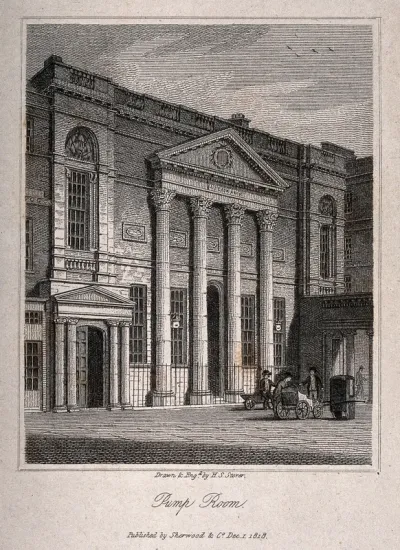 The pump room, Bath