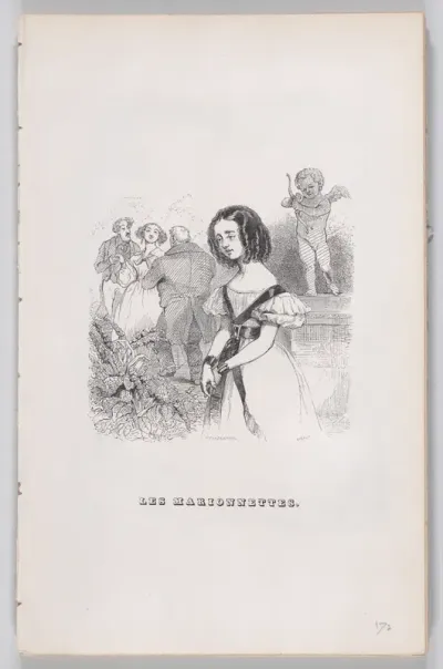 The Puppets, from "The Complete Works of Béranger"