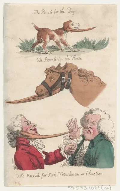 The Puzzle for the Dog; The Puzzle for the Horse; The Puzzle for Turk, Frenchman, or Christian