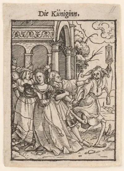 The Queen, from "The Dance of Death"