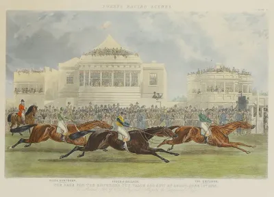 The race for the Emperor's Cup, value 500 Sovs at Ascot, June 12th 1845