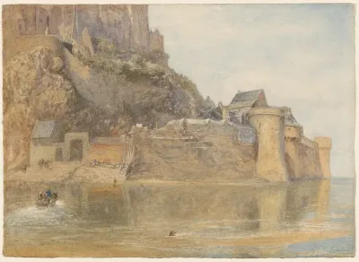 The Ramparts, Mont St. Michel, France