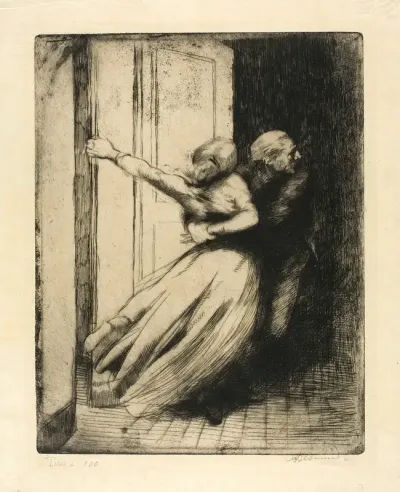 The Rape, plate eight from Woman