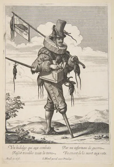 The Ratcatcher, plate 7 from "Cries of Paris" (Les Cris de Paris)