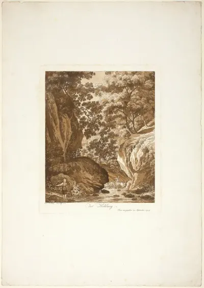 The Ravine (Der Hohlweg)