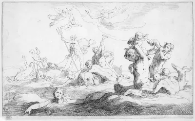 The Realm of Neptune, from "Drawing Book"