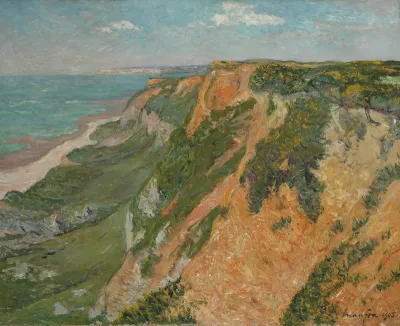 The Red Cliffs of Octeville, Lower Seine