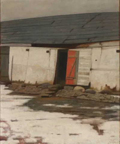 The red door