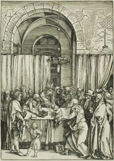 The Rejection of Joachim's Offering, from The Life of the Virgin