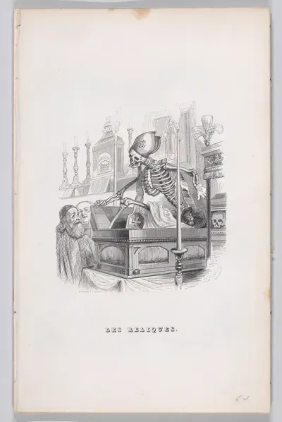 The Relics, from "The Complete Works of Béranger"