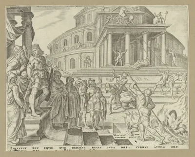 The Removal and Destruction of The Chariot and The Horses of The Sun