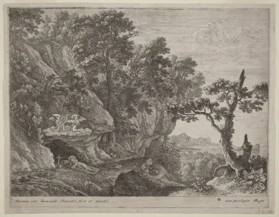 The Repentant Magdalene in a Landscape