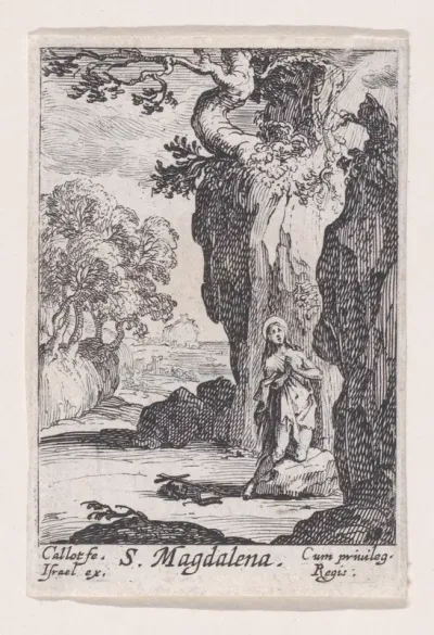 The Repentant Mary Magdalen, from "Les Pénitents et Pénitentes" (The Penitents)