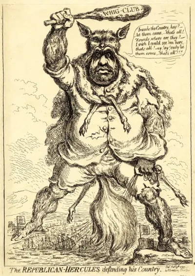 The Republican Hercules Defending His Country (1797)