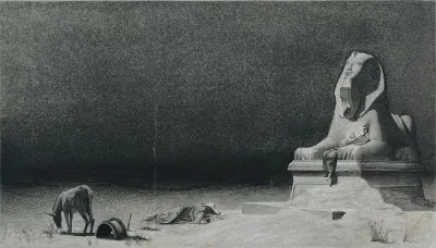 The Rest on the Flight into Egypt (recto)