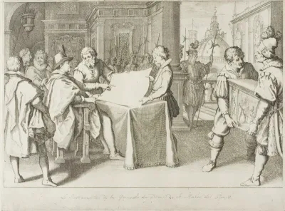The Restoration of the Dome of Florence, from The Life of Ferdinand de' Medici