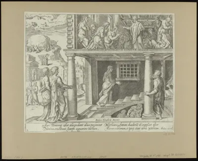 The Return of The Apostles from Mount Olivet and The Election of Matthias as Apostle