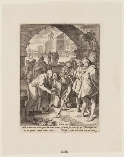 The Return of the Prodigal Son, from The History of the Prodigal Son