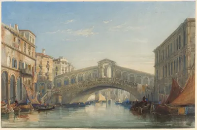 The Rialto Bridge, Venice