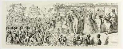 "The Rights of Women" or the Effects of Female Enfranchisement from George Cruikshank's Steel Etchings to The Comic Almanacks: 1835-1853