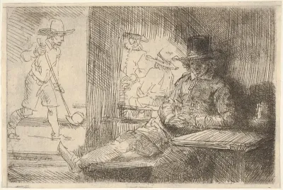 The Ringball Player (Het Klosbaantje)