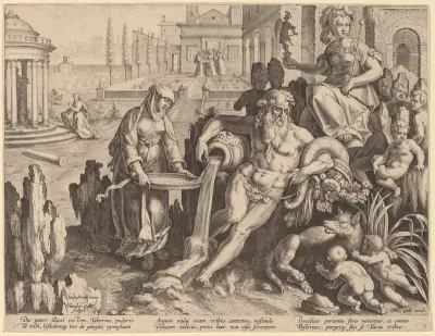 The River God Tiber with the Urn and the Vestal Tuccia