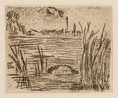 The River in the Plain, plate 4 from Le Fleuve