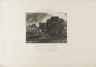 The River Stour, from Various Subjects of English Landscape Scenery