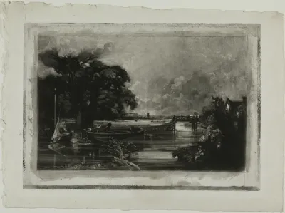 The River Stour from Various Subjects of English Landscape Scenery
