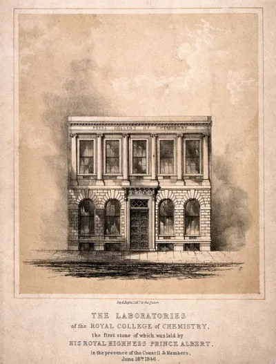 The Royal College of Chemistry: the laboratories